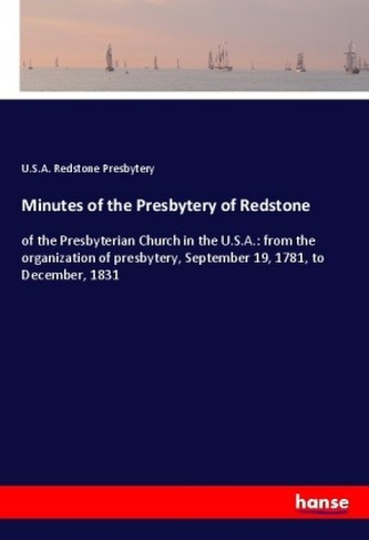 Minutes of the Presbytery of Redstone