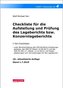 Checkliste 4 für die Aufstellung und Prüfung des Lageberichts bzw. Konzernlageberichts