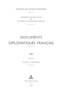 Documents diplomatiques français