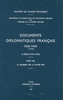 Documents diplomatiques français