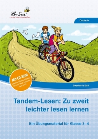 Tandem-Lesen: Zu zweit leichter lesen lernen für Klasse 3-4, m. CD-ROM