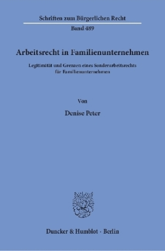 Arbeitsrecht in Familienunternehmen.