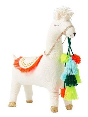 Gestricktes Lama-Spielzeug