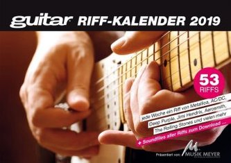 Guitar Riffkalender 2019 Guitar Riffkalender 2019