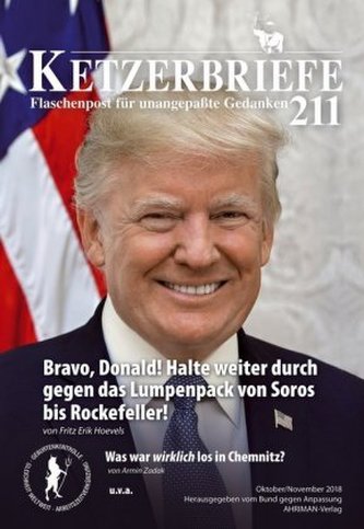 Bravo, Donald! Halte weiter durch gegen das Lumpenpack von Soros bis Rockefeller! Bravo, Donald! Halte weiter durch gegen das Lumpenpack von Soros bis Rockefeller!