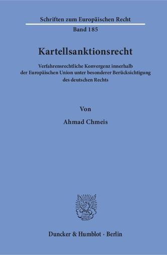 Kartellsanktionsrecht.
