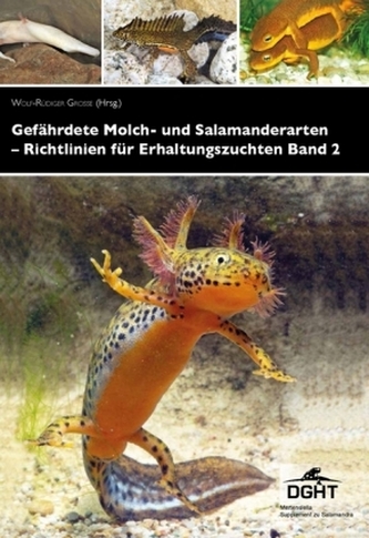 Gefährdete Molch- und Salamanderarten der Welt - Richtlinien für Erhaltungszuchten. Bd.2