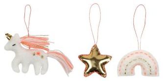 Mini-Einhorn-Baumdekoration