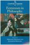 The Cambridge Companion to Feminism in Philosophy
