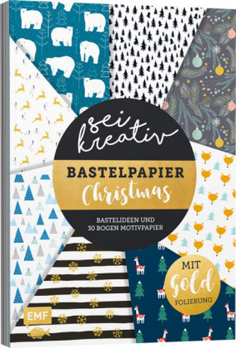 Sei kreativ! - Bastelpapier Christmas