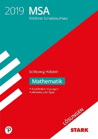 Mittlerer Schulabschluss 2019 - Schleswig-Holstein - Mathematik Lösungen