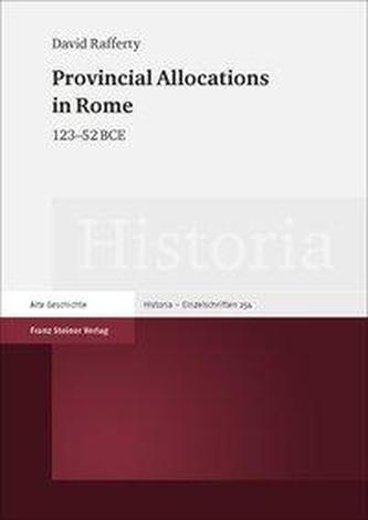 Provincial Allocations in Rome