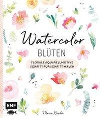 Watercolor-Blüten