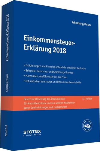 Einkommensteuer-Erklärung 2018