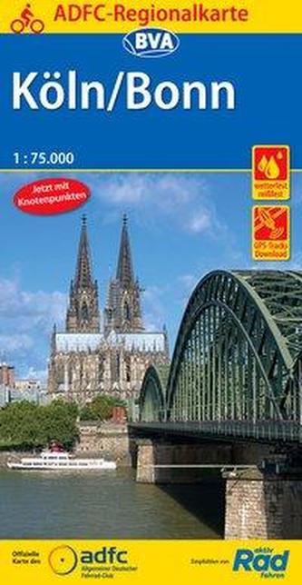 ADFC-Regionalkarte Köln/Bonn 1:75.000
