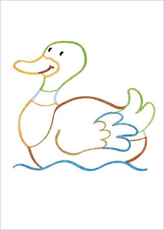 Mein buntes Glitzerzauber-Malbuch (Drache)