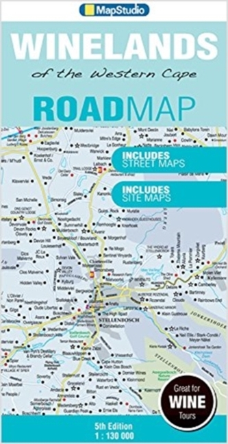 Winelands of the Western Cape 1 : 130 000