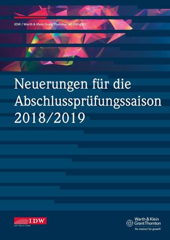 Neuerungen f. d. Abschlussprüfungssaison 2018/2019