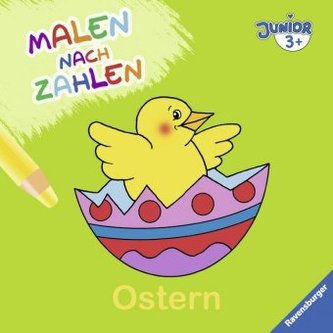 Malen nach Zahlen junior: Ostern