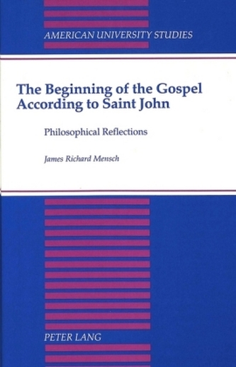 The Beginning of the Gospel According to Saint John