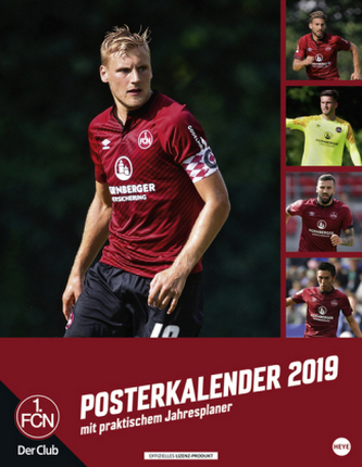 1. FC Nürnberg Posterkalender 2019