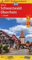 ADFC-Radtourenkarte 24 Schwarzwald Oberrhein 1:150.000