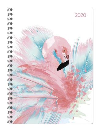 Ladytimer Ringbuch Flamingos 2020