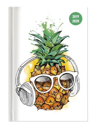 Collegetimer A5 Tag Pineapple 2019/2020