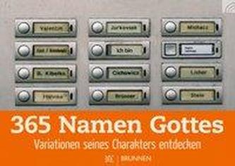 365 Namen Gottes. Immerwährender Kalender