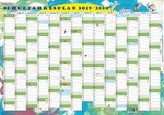 GSV Wandkalender - Schuljahresplan 2019/20 (DIN A2 Poster)