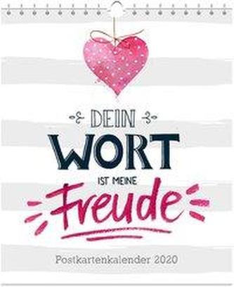 Dein Wort 2020 - Postkartenkalender