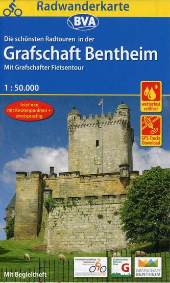 Radwanderkarte BVA Radwandern in der Grafschaft Bentheim 1:50.000