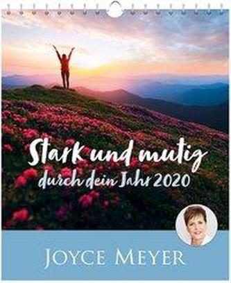 Stark und mutig durch dein Jahr 2020 - Postkartenkalender