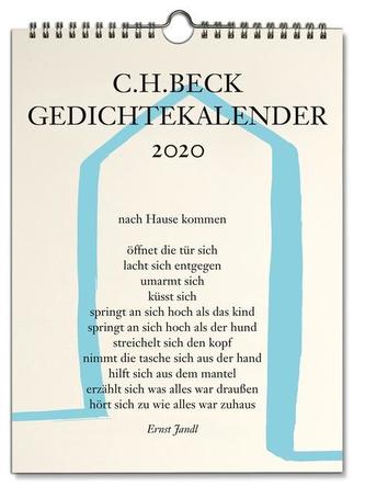 C.H. Beck Gedichtekalender 2020