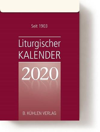 Liturgischer Kalender 2020 Block