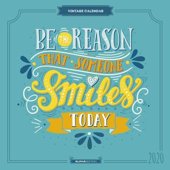 Vintage 2020 Broschürenkalender