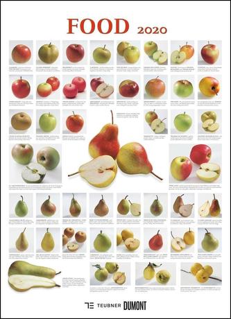 FOOD 2020 - Lebensmittel-Warenkunde - Küchen-Kalender von DUMONT- Poster-Format 49,5 x 68,5 cm