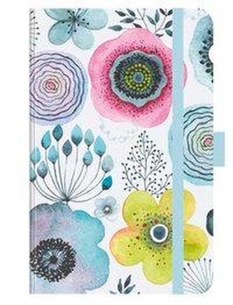 Premium Timer Small Aquarellblüten 2020
