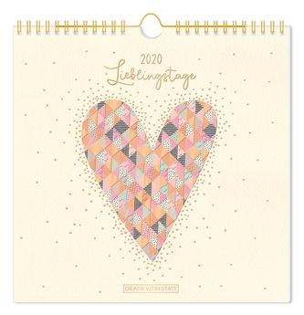 Lieblingsstücke-Kalender 2020 Lieblingstage