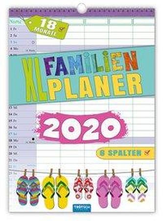 XL-Familienplaner 2019/ 2020 18 Monate