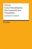 Cena Trimalchionis / Das Gastmahl des Trimalchio