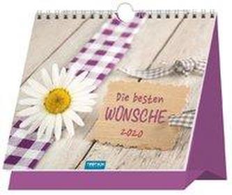Aufstellkalender Die besten Wünsche 2020