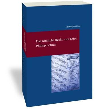 Das römische Recht vom Error