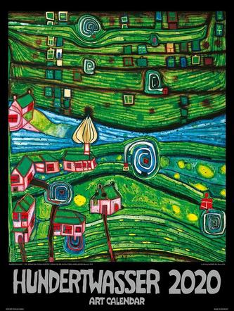 Großer Hundertwasser Art Calendar 2020