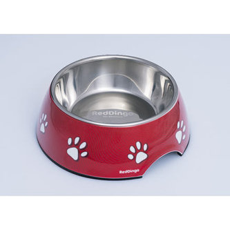 Red Dingo miska - Desert Paws Red - 700 ml