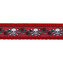 Vodítko RD přep. 15 mm x 2 m - Skulls & Roses Red