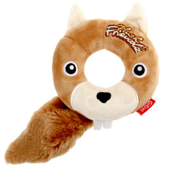 GiGwi Plush Friendz Kroužek Veverka GiGwi Plush Friendz Kroužek Veverka