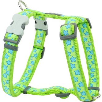 Postroj RD 25 mm x 71-113 cm - Stars Turquoise