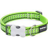 Obojek RD 15 mm x 24-37 cm - Bones Rfx - Limetková