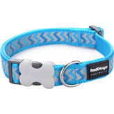 Obojek RD 20 mm x 30-47 cm - Ziggy Rfx - Tyrkysová